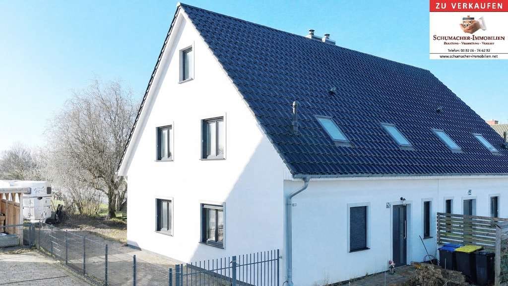 Immobilie in Blankenhagen - Familienfreundliche Doppelhaushälfte nahe Rostock!!! - Bild 0