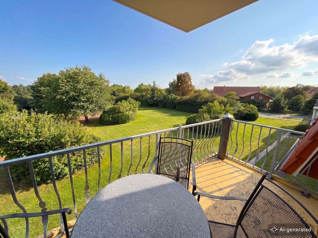 Immobilie in Göhren-Lebbin - Attraktive 2-Zimmer-Wohnung mit Südwest Balkon ideal als Ferienwohnung nutzbar - Bild 2