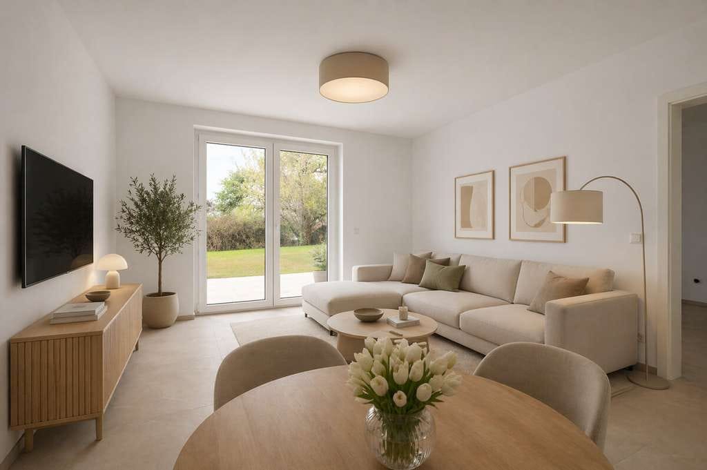 Immobilie in Engelsbrand - Neubau-Highlight: Moderne 2-Zimmer-Wohnung mit eigenem Gartenparadies - Bild 2