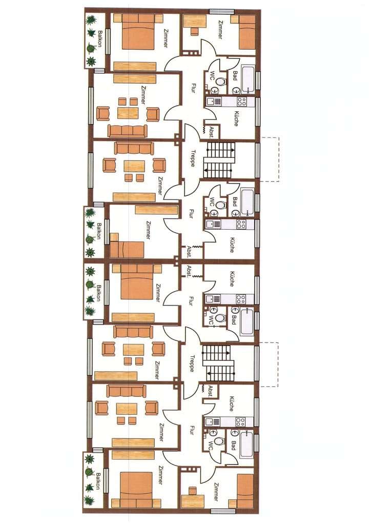 Immobilie in Frankenberg - Mehrfamilienhaus / Anlageobjekt mit 8 Wohneinheiten in Frankenberg - Bild 2