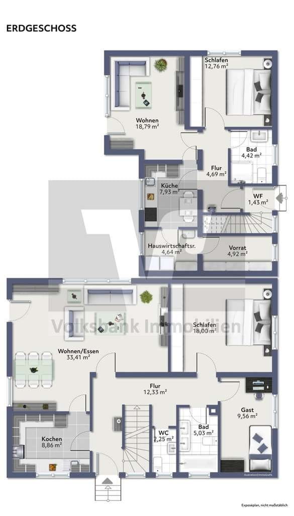 Immobilie in Sassenburg - **Teilunterkellertes Einfamilienhaus mit Anbau in guter Wohnlage von Grußendorf ** - Bild 1