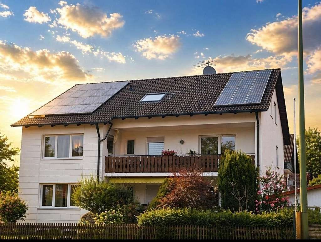 Immobilie in Dasing - Modernisiertes 3-Familienhaus, PV-Anlage, Top-Anbindung, freier DG-Wohnung, Renditestark - Bild 1
