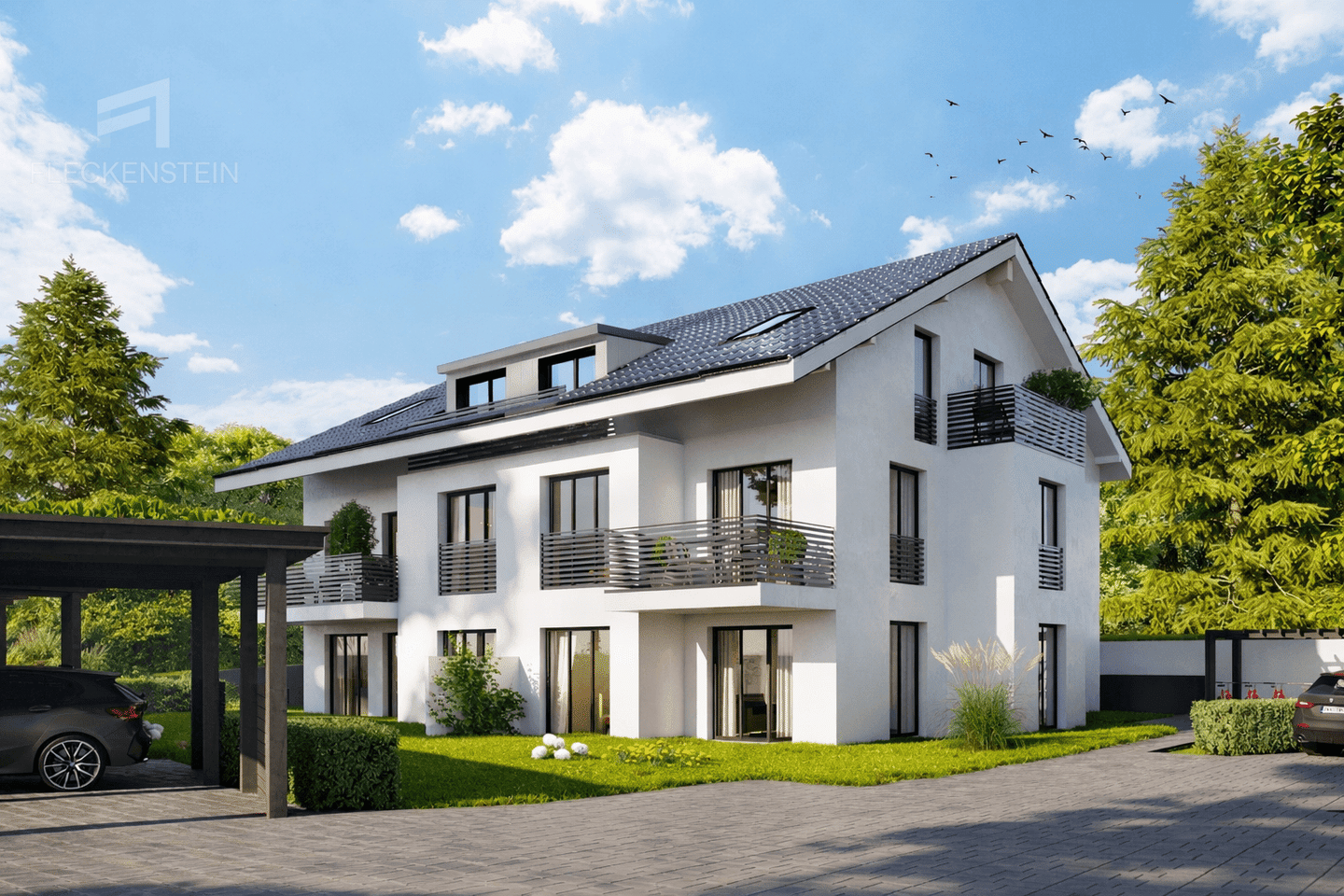 Immobilie in Zorneding - Neubau in Pöring - Moderne 1,5-Zimmer-Wohnungen in ruhiger Lage - Bild 1