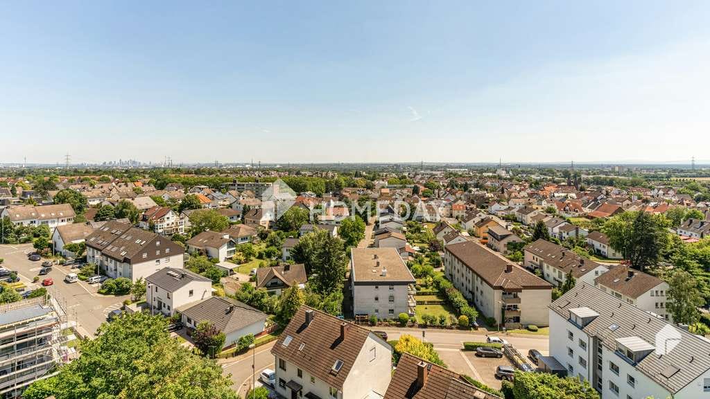 Immobilie in Kriftel - Panoramablick auf Frankfurt - modern geschnittene 3-Zimmer-Wohnung mit Südbalkon - Bild 0