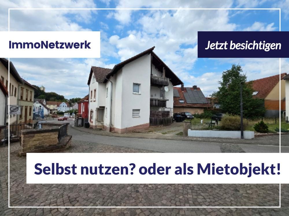 Immobilie in Brücken (Pfalz) - 3-Familienhaus in Brücken in zentraler Lage - Selbst nutzen? oder als Mietobjekt! - Bild 0