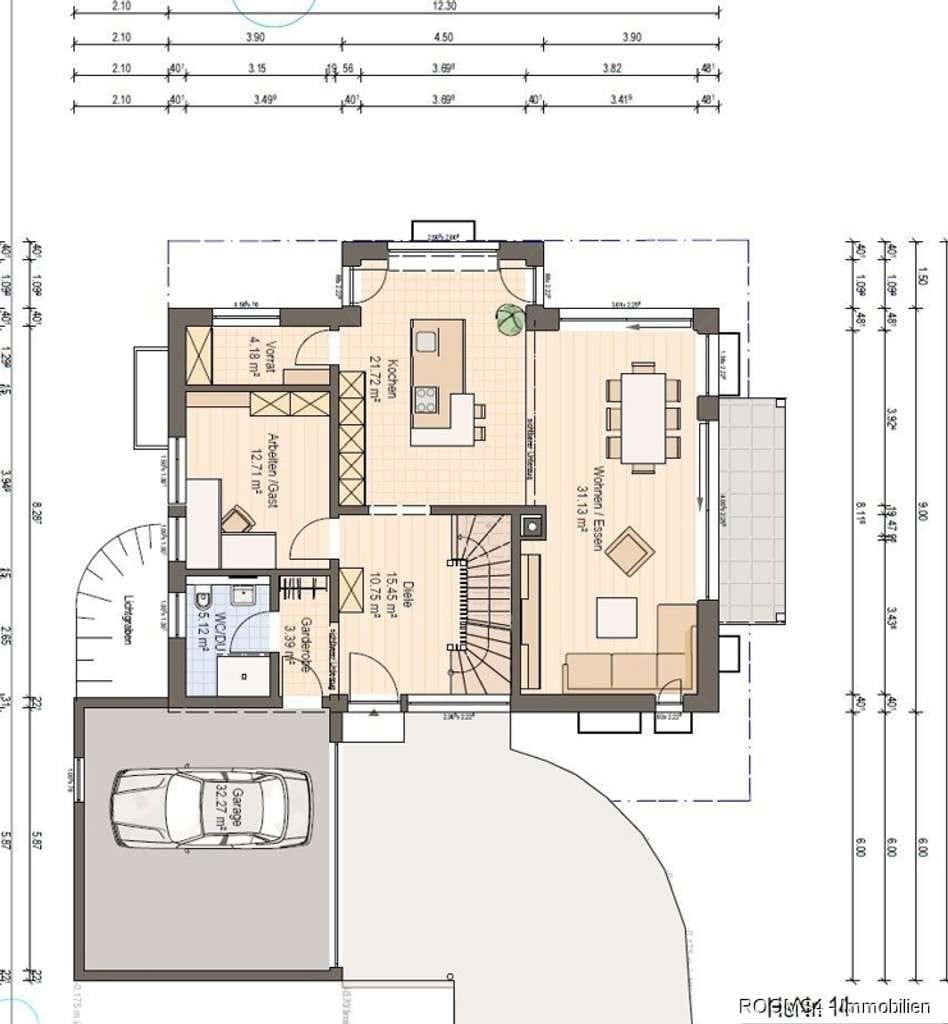 Immobilie in Straßlach-Dingharting - ROOMS4 - große Villa auf der Frundsbergerhöhe in Straßlach - Bild 3