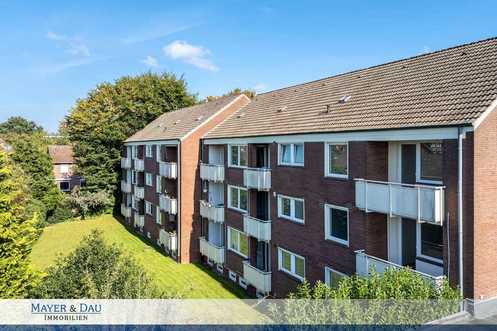 Immobilie in Oldenburg - Oldenburg: 1-Zimmer-Wohnung mit Balkon in Nadorst, Obj. 8362 - Bild 0