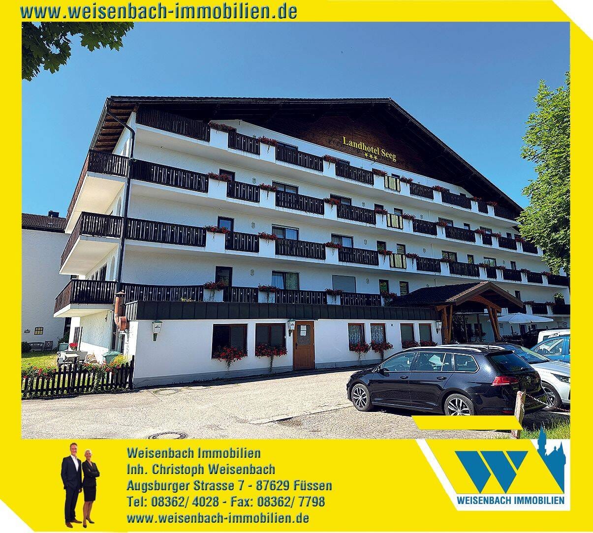 Immobilie in Seeg - CHARMANTE FERIENIMMOBILIE MIT SCHÖNEM BLICK IM HONIGDORF SEEG - Bild 3