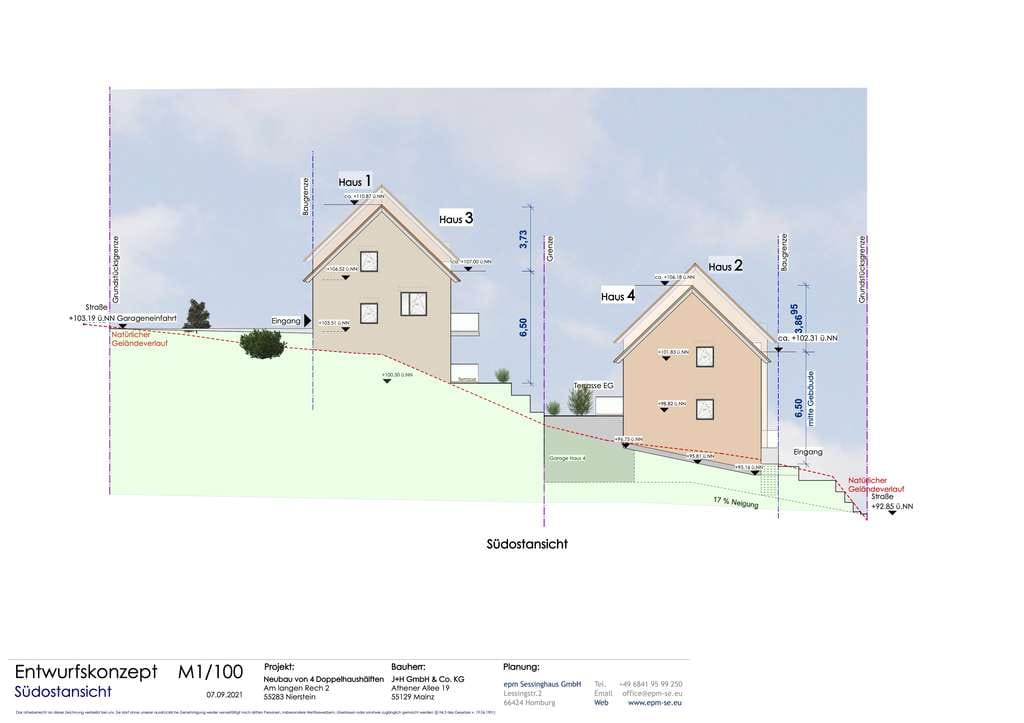 Immobilie in Nierstein - Extra für Familien! 1 Familien Haus blick auf den Rhein ! - Bild 2