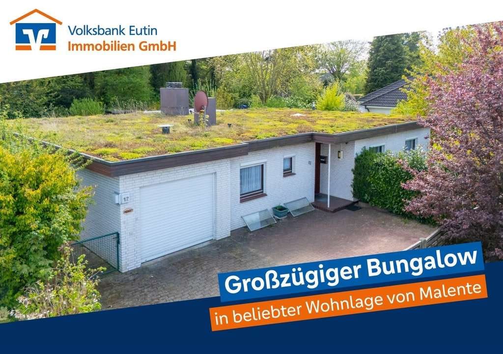 Immobilie in Malente - Bungalow mit Wintergarten und großem Garten in beliebter Lage von Malente - Bild 0