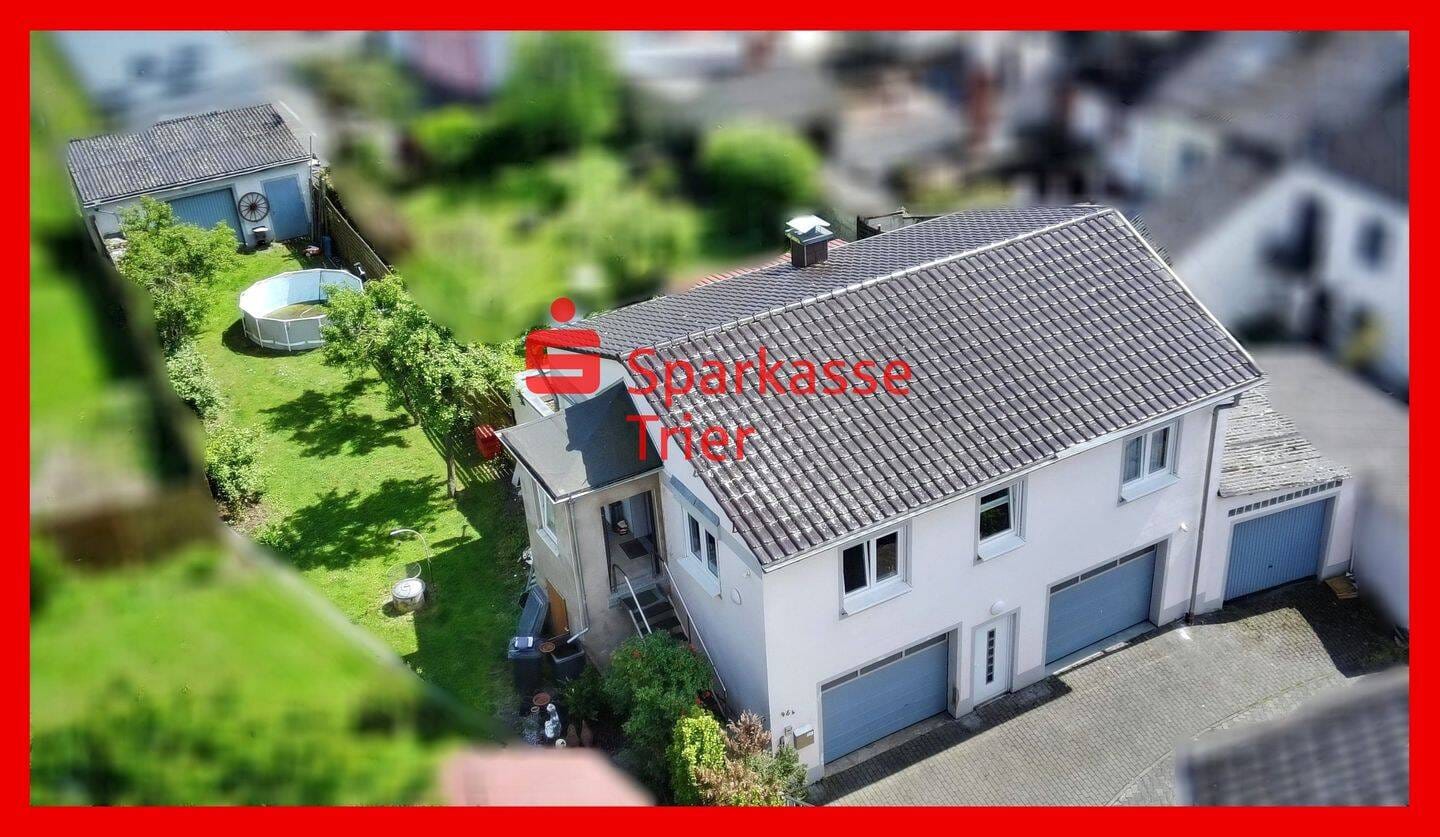 Immobilie in Merzkirchen - Freistehendes Einfamilienhaus mit 3 Garagen in Saarburg-Beurig! - Bild 0