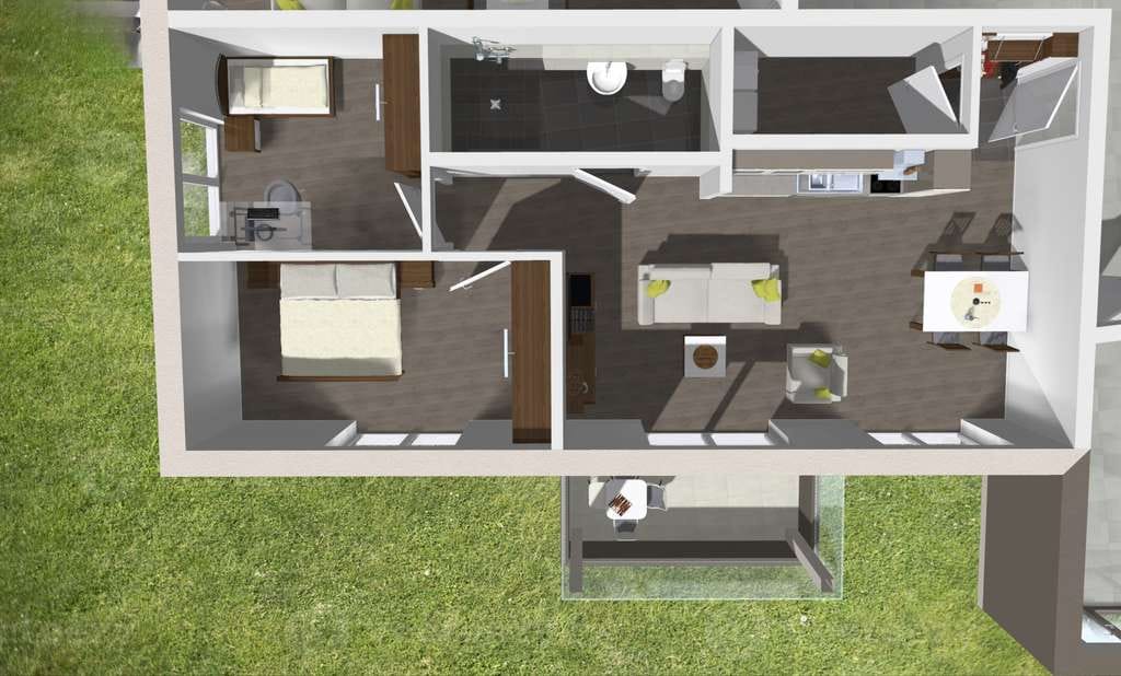 Immobilie in Weiler bei Bingen - Komfortables Wohnen im Erdgeschoß mit Terrasse und großem Gartenanteil - Bild 2