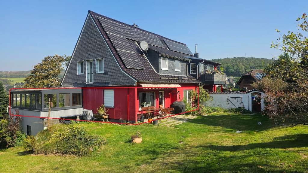 Immobilie in Wilnsdorf - Idyllische Erdgeschosswohnung mit Ausblick ins Grüne in ruhiger Lage! - Bild 1