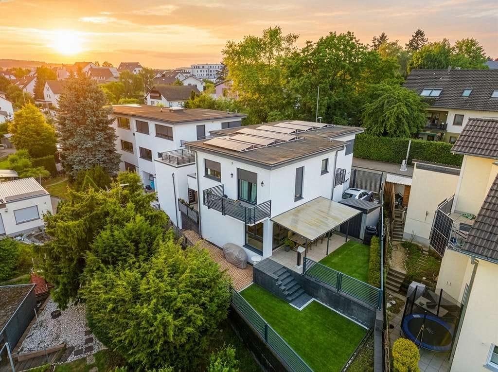 Immobilie in Zornheim - Luxus-Einfamilienhaus bei Mainz: Technik & Design auf höchstem Niveau - Bild 0