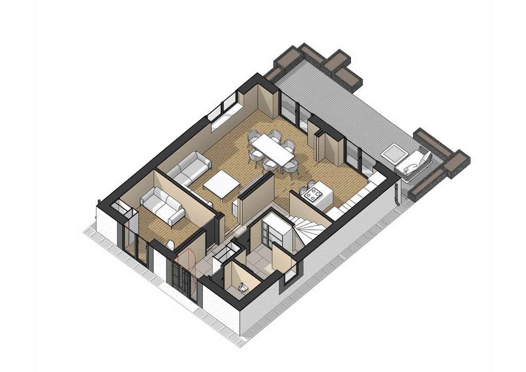 Immobilie in Strüth - Ihr Zuhause | Schlüsselfertig | Individualisierbar – Modernes Einfamilienhaus mit 129,24 m² - Bild 4
