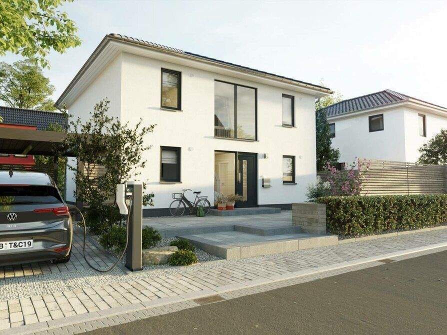Immobilie in Oberotterbach - Einfamilienhaus-Neubau in Oberotterbach mit Aussicht - Bild 0