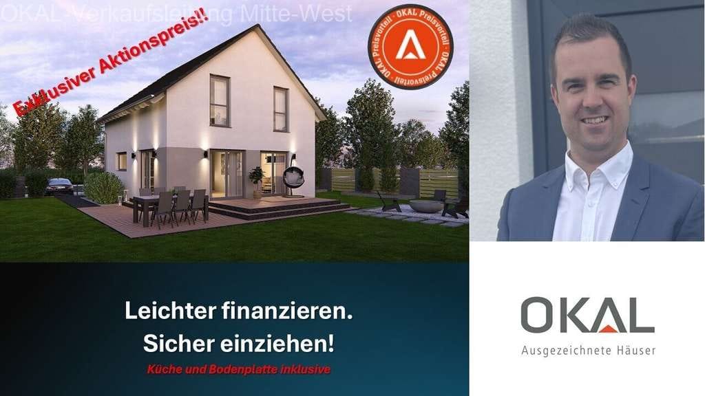 Immobilie in Kaisersesch - AKTION !!!! EINFAMILIENHAUS MIT OFFENER ARCHITEKTUR - Malervorbereitet inkl. Grundstück - Bild 0