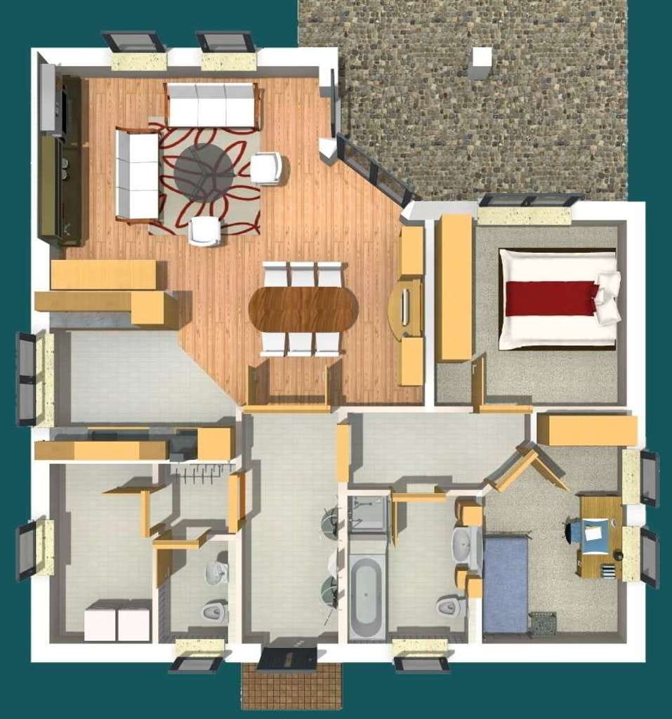 Immobilie in Kirchdorf - Stilvoll wohnen auf einer Ebene – Ihr Bungalow nach Maß in Scharringhausen - Bild 1