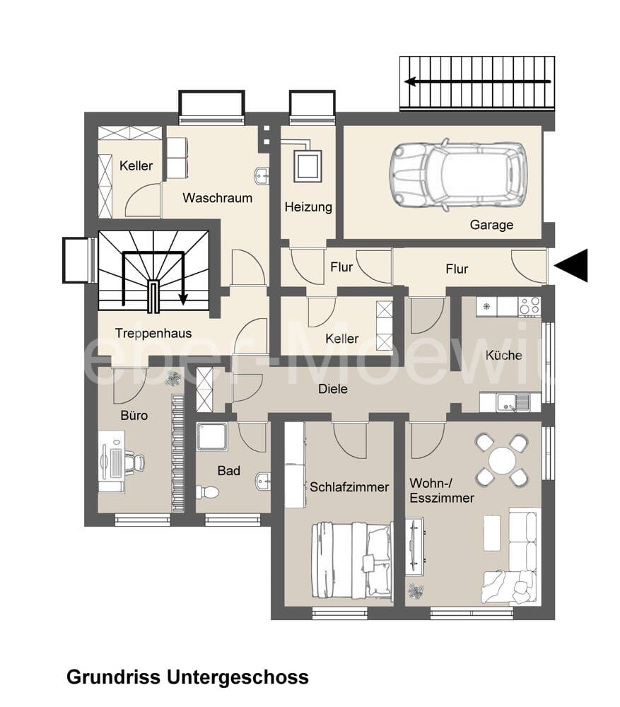 Immobilie in Windeck - Mehrfamilienhaus mit großem Garten, Terrasse und Garage - Bild 1