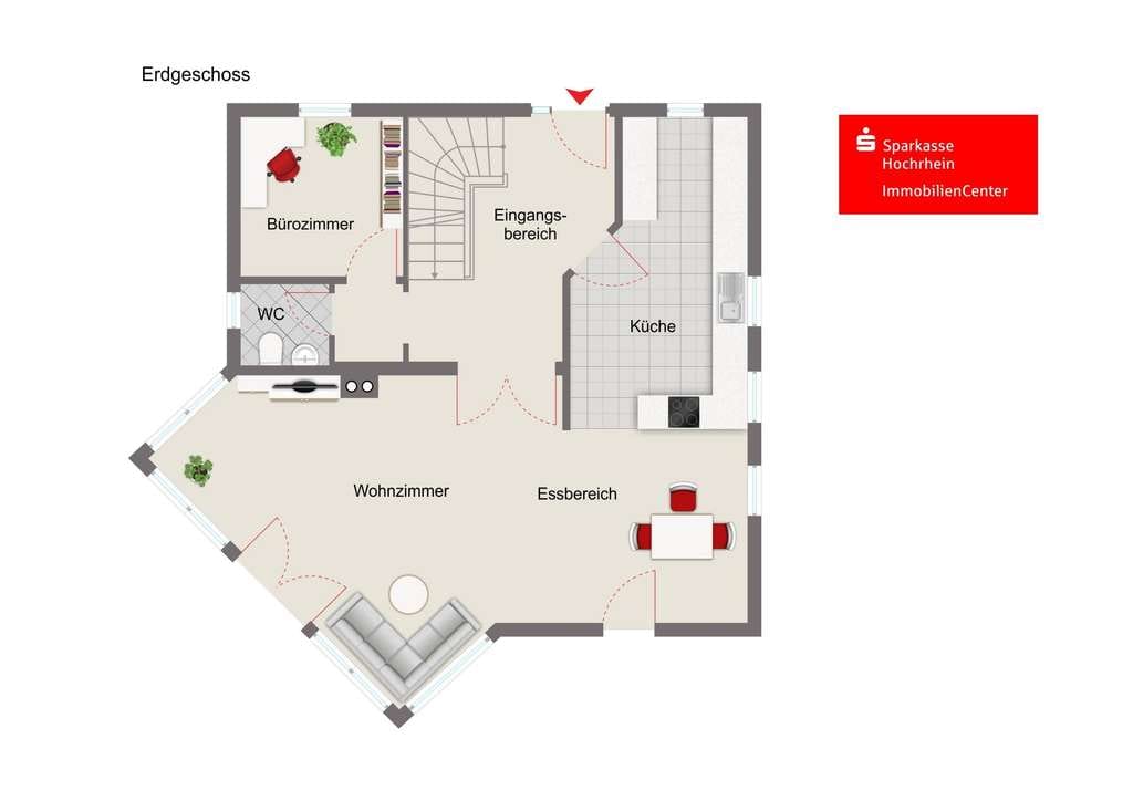 Immobilie in Dettighofen - Wohnqualität, die begeistert - Modernes Einfamilienhaus mit Gartenidylle in Dettighofen - Bild 3
