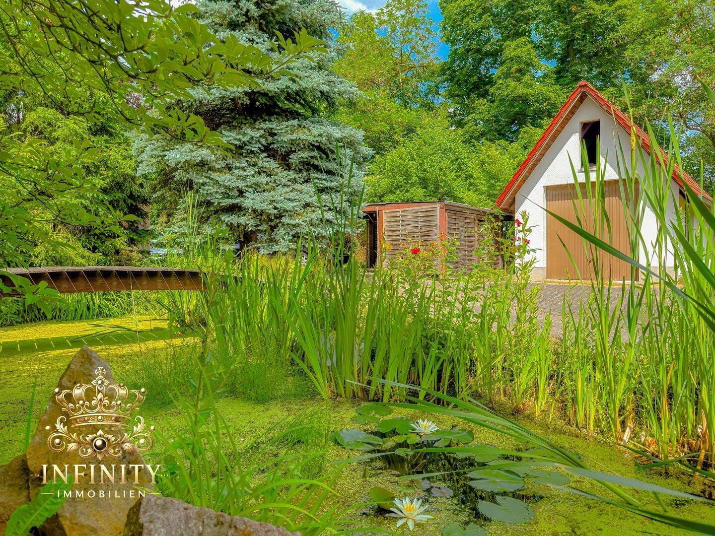 Immobilie in Colditz - Doppelhaushälfte mit Schlossblick, Pool und ca. 1.000 m² Grundstück in Colditz - Bild 4