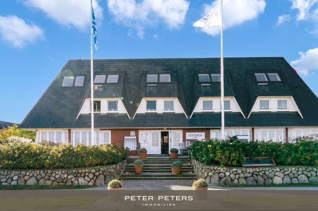 Immobilie in Kampen (Sylt) - Geschmackvolle Erdgeschosswohnung mit Meerblick im Strönhof - Bild 1