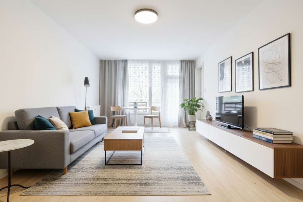 Immobilie in Hohenbrunn - Helle vermietete 2-Zimmer-Wohnung mit Balkon in ruhiger Lage - Bild 1
