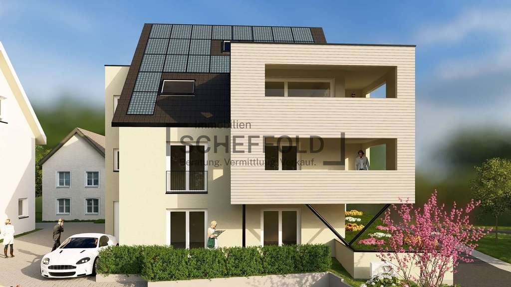 Immobilie in Maselheim - Über den Dächern! Provisionsfreie Neubau-Wohnung mit 4,5 Zimmern in zentraler Lage - Bild 1