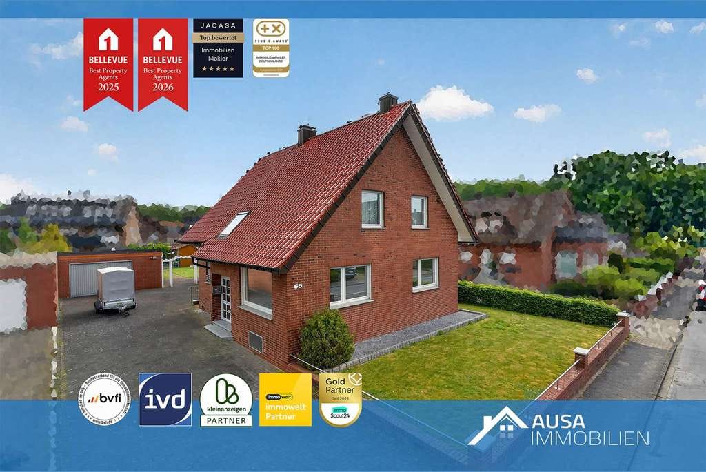 Immobilie in Nottuln - Zweifamilienhaus mit grossem Potenzial - Bild 0