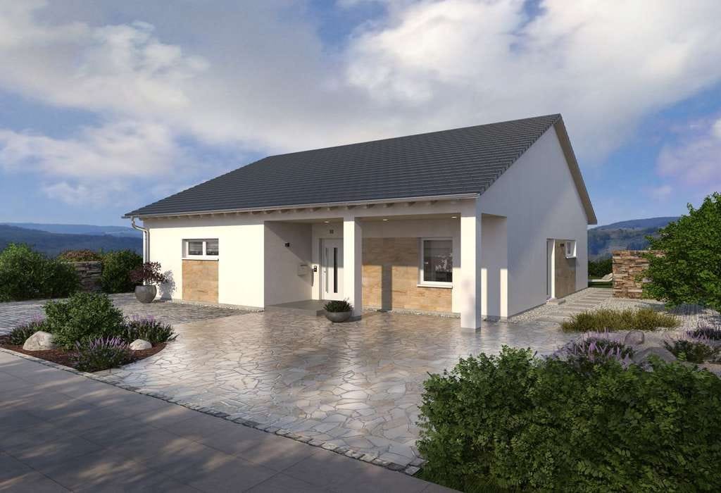 Immobilie in Lohnweiler - Luxus Bungalow als Aktionshaus, Effiz  incl. Keller  und Grundstück - Bild 0