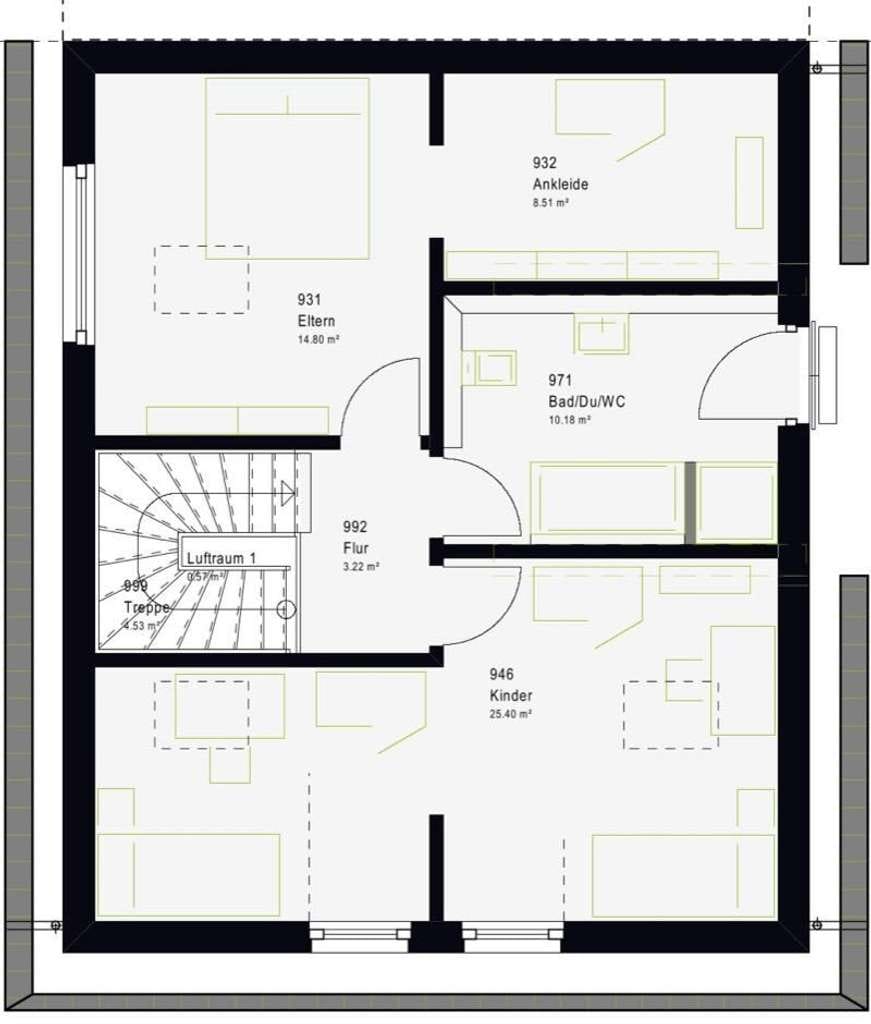 Immobilie in Bösdorf - Euer Traum von urbanem Wohnen - moderne Doppelhaus-Stadtvilla auf eurem Grundstück verwirklichen - Bild 3