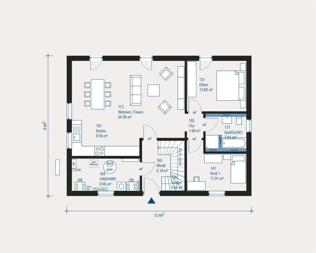 Immobilie in Affing - Ihr Traum vom Mehrfamilienhaus wird Wirklichkeit! in Affing mit Baugrundstück - Bild 1