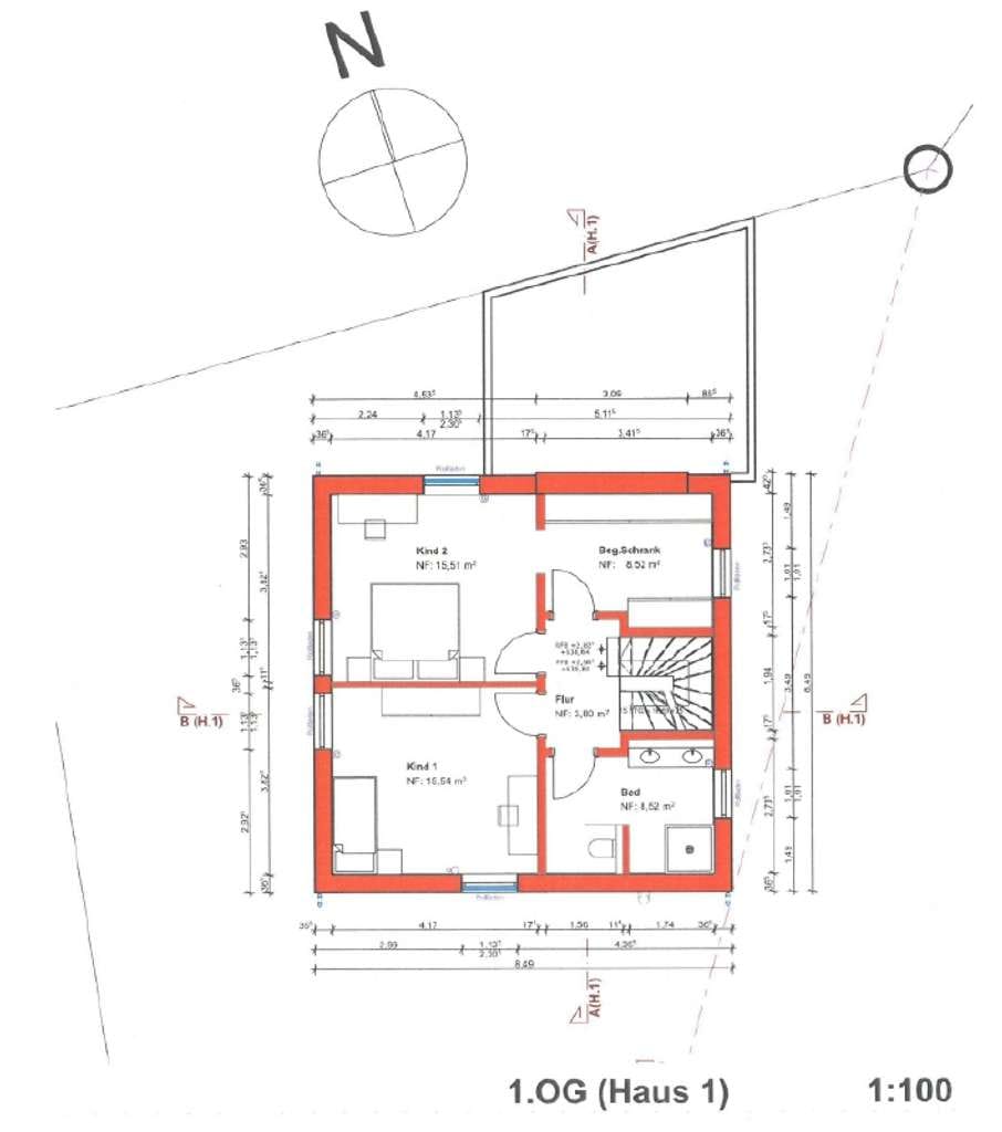 Immobilie in Schlier - NEUBAU: BAUVORANKÜNDIGUNG EFH SCHLIER WETZISREUTE - VIEL LICHT - VIEL SONNE - VIEL GRÜN - Bild 3