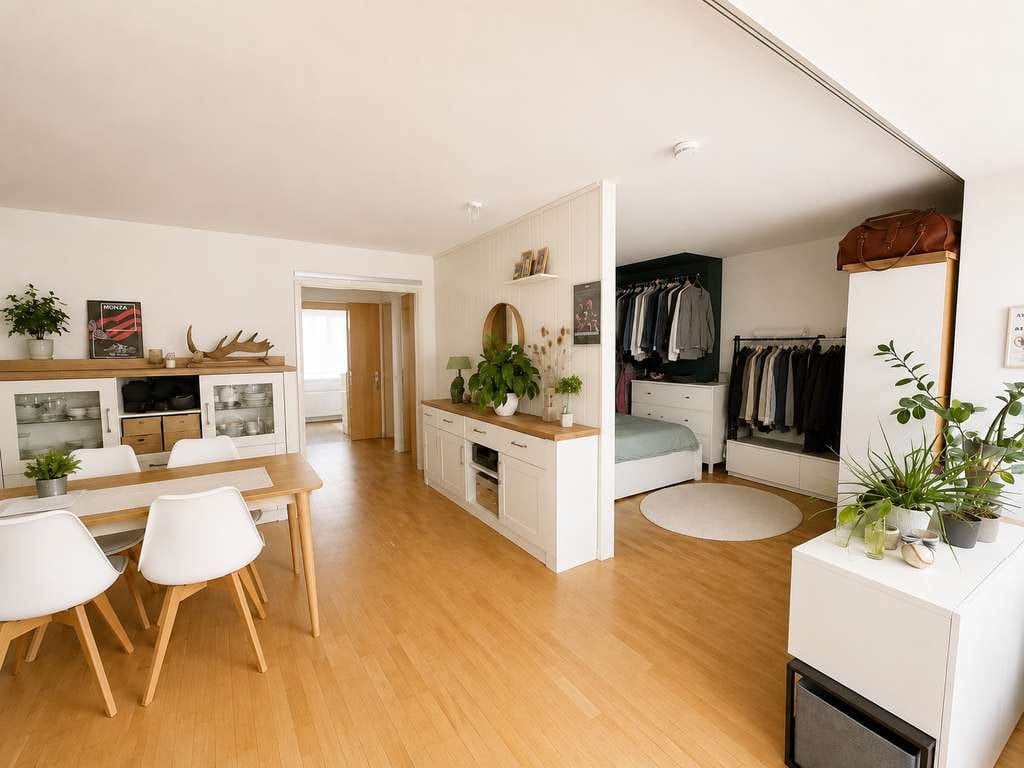 Immobilie in Filderstadt - Gepflegte, renovierte 1,5 - 2-Zimmerwohnung mit Wintergarten und 
gem. Gartenbereich in Südlage - Bild 1