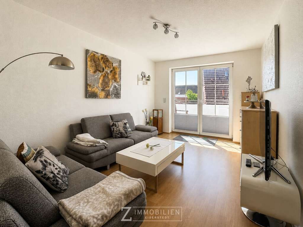 Immobilie in Garding - Wohnen über zwei Ebenen mit großem Südbalkon - Bild 1