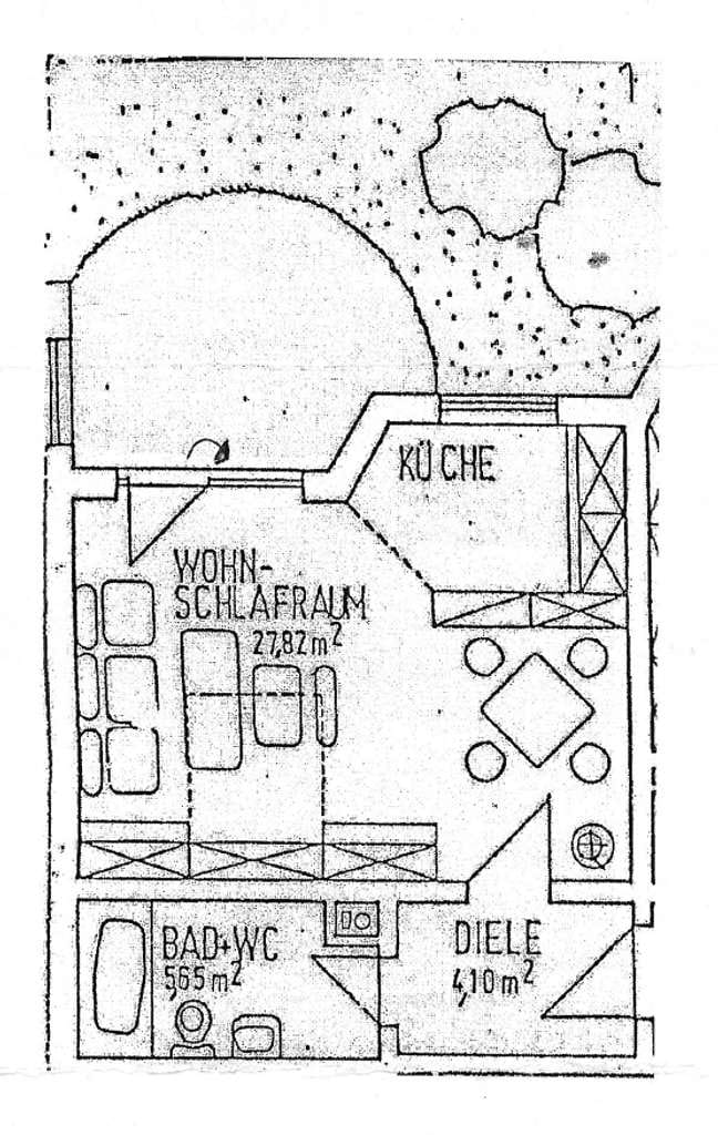 Immobilie in Waldkirchen - Tolle 1-Zimmer-Wohnung mit Terrasse in 94065 Waldkirchen/Bayerischer Wald zu verkaufen - Bild 1