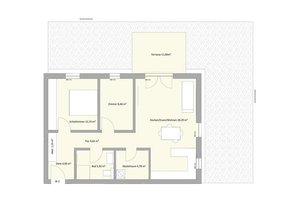 Immobilie in Billigheim-Ingenheim - *Provisionsfrei* Erstbezug in ruhiger Lage |  3-Zimmer Neubauwohnung - Bild 0