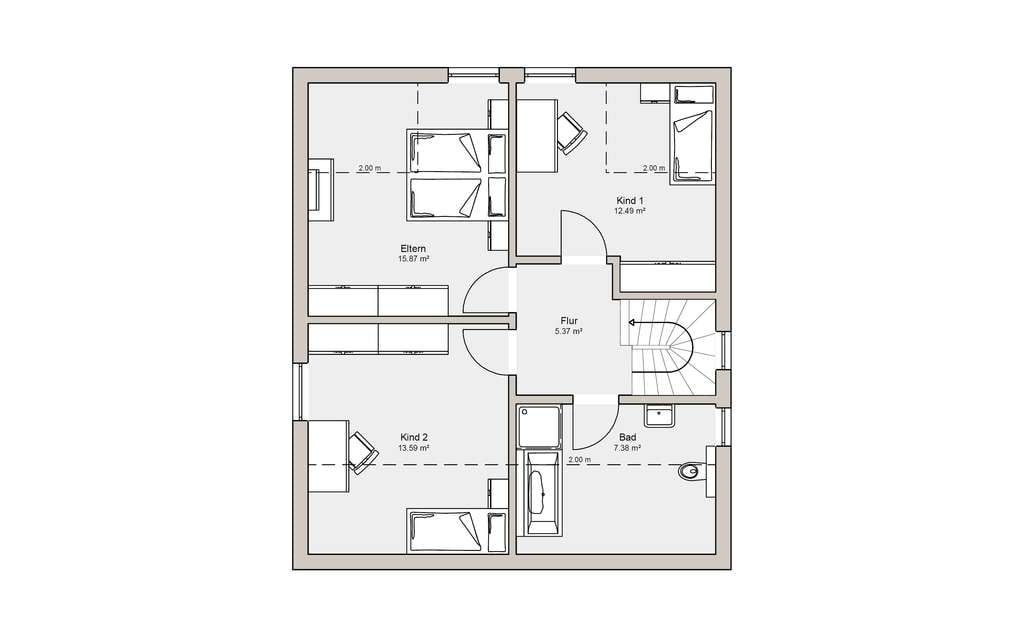 Immobilie in Rettert - Charmanter Grundriss inklusive Home-Office! - Bild 3