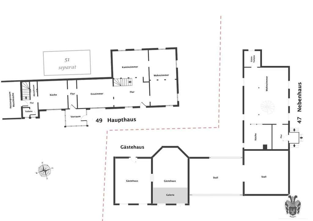 Immobilie in Much - Historischer Bauernhof mit 3 Wohneinheiten & Stall - Leben, Arbeiten, Vermieten nahe Köln & Bonn - Bild 3