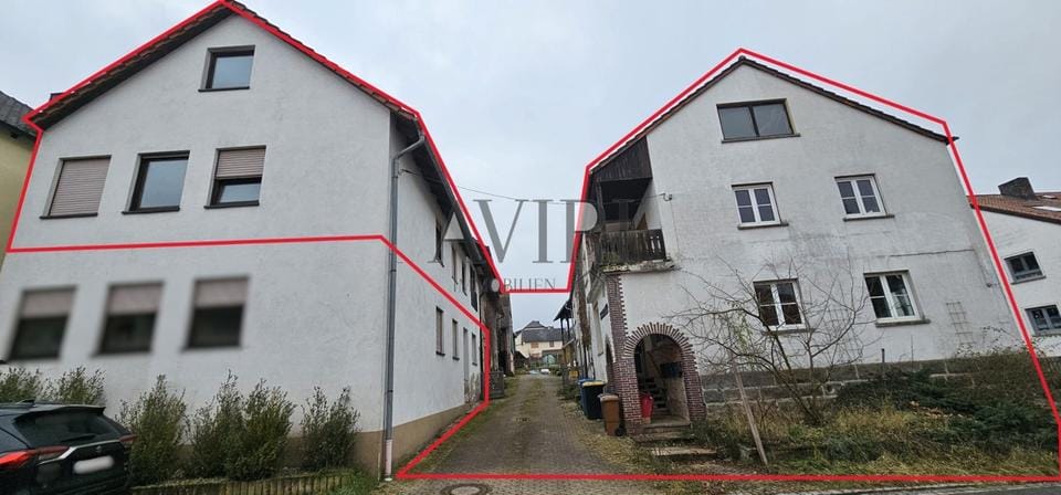 Immobilie in Ebern - Landgasthof 18 zusätzliche Zimmer, saniertem 3-Zimmer Wohnhaus, Gaststätte, Pferdestall & separater Eigentumswohnungeparater Eigentumswohnung - Bild 0