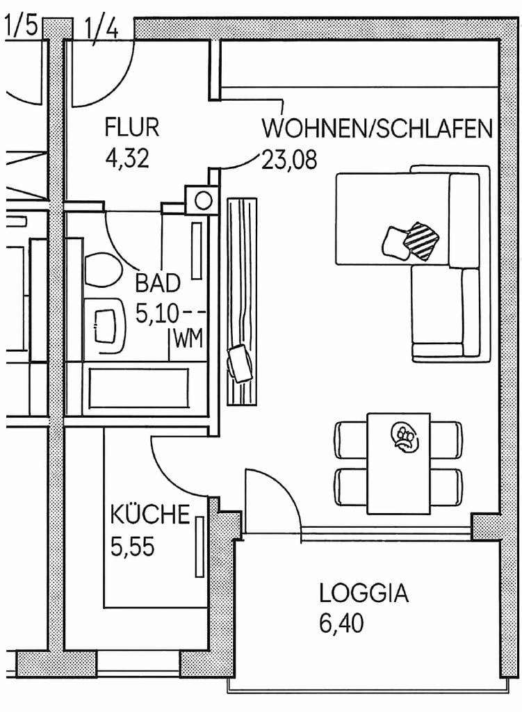 Immobilie in Bad Berneck im Fichtelgebirge - 1-Zi. Eigentumswohnung - Bild 2
