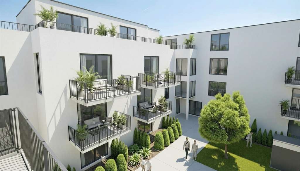 Immobilie in Plankstadt - Erstbezug! Moderne Eigentumswohnung im EG mit Terrasse + Garten I KfW 40 QNG - Bild 2