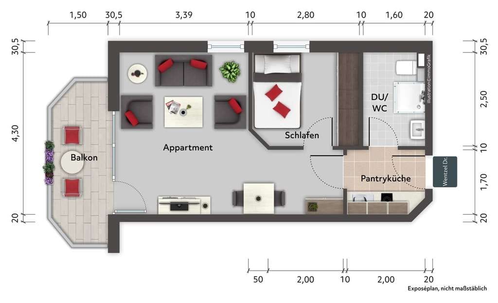 Immobilie in Ascheberg - gepflegte Ferienwohnung am Plöner See zum Kauf in Ascheberg - Wentzel Dr. - Bild 1