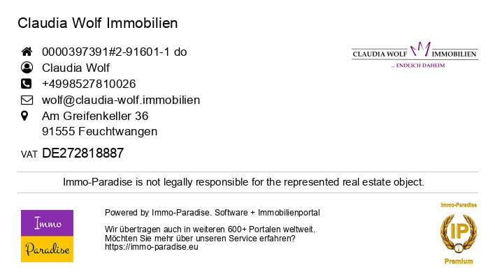 Immobilie in Dombühl - *** JETZT IST ES ZEIT FÜR DAS EIGENE HAUS - Wunderschöne Doppelhaushälfte in Dombühl *** - Bild 1
