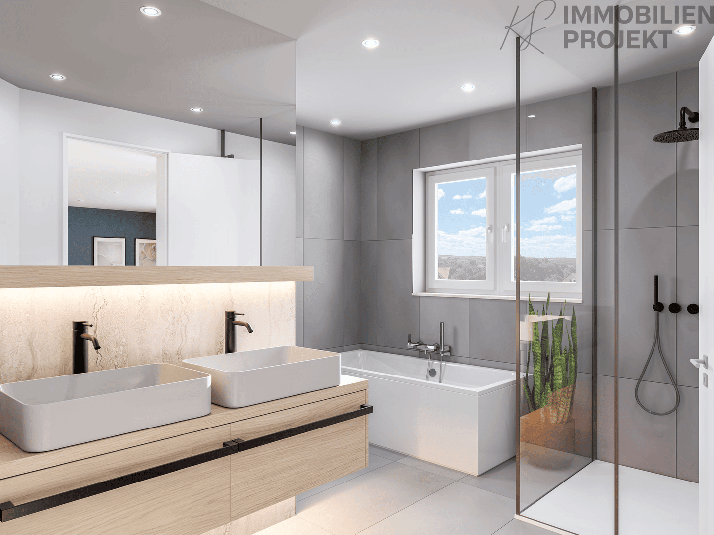 Immobilie in Goldkronach - Penthouse mit 45 m² Dachterrasse & eigener Etage - Wohnen mit Weitblick & Privatsphäre - Bild 2