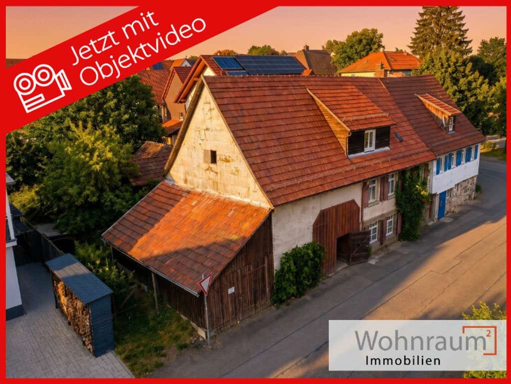 Immobilie in Remshalden - Doppelhaushälfte mit Garten, Scheune und vielseitigen Gestaltungsmöglichkeiten. Remshalden-Buoch - Bild 0