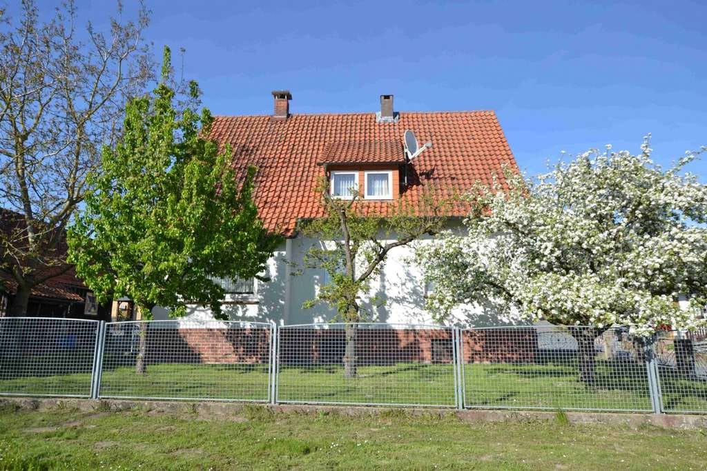 Immobilie in Halle - Freistehendes Einfamilienhaus mit Nebengebäude in 37620 Hunzen! - Bild 3