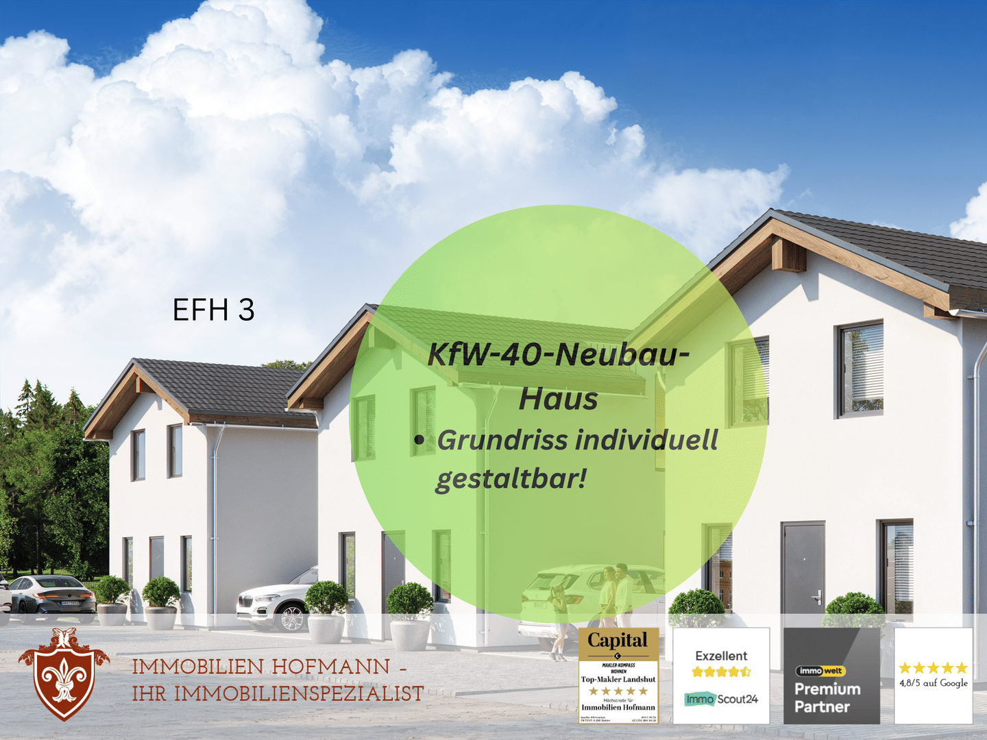 Immobilie in Moosthenning - KfW 40 - Neubau - Einfamilienhaus - Bild 0
