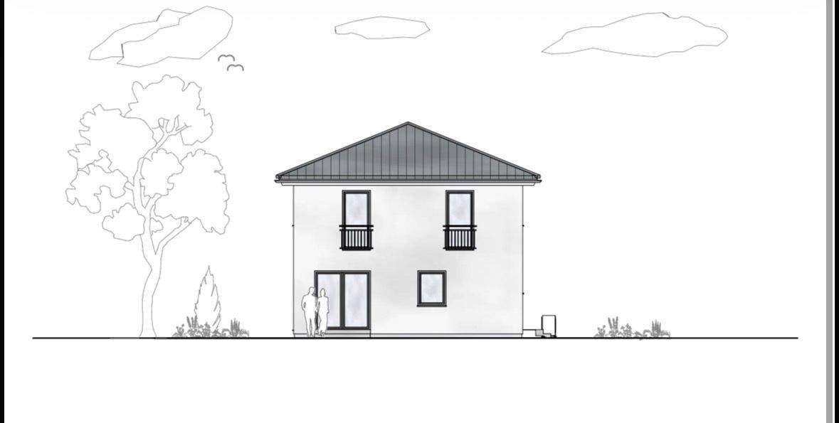 Immobilie in Erlabrunn - Fertig projektiertes 141 m² Einfamilienhaus inkl. 700 m² Grundstück & Doppelgarage, QNG-fähig - Bild 3