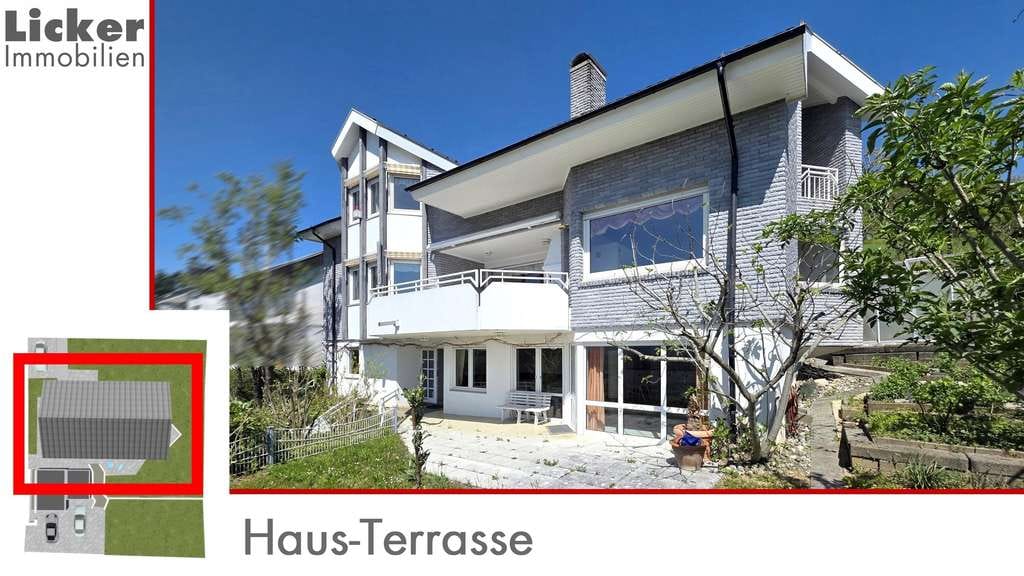 Immobilie in Auenwald - Villa mit Hallenbad und ELW, in bester Aussichtslage - Bild 1